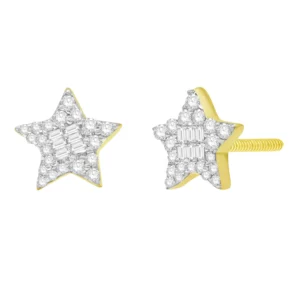 14K 0.25ct Diamond Stud Earrings - Image 1