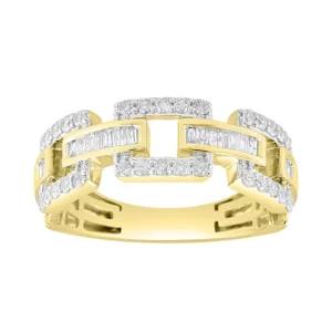 14K 0.80ct Diamond Men's Rings - Image 1