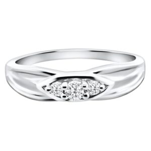 14K 0.11ct Diamond Fashion Ring - Image 1