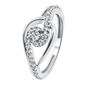 14K 0.27ct Diamond Fashion Ring - Image 1