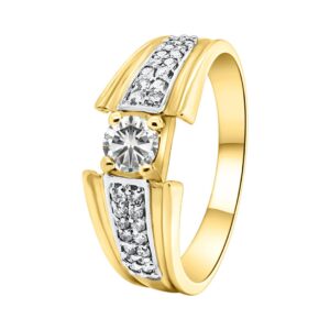 18K 0.63ct Diamond Ring - Image 1