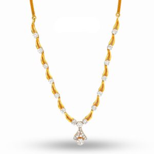 14K & 18K Diamond Necklace - Image 1