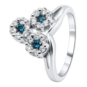 14K 0.76ct Diamond Women's Ring - Image 1