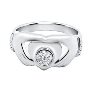 14K 0.27ct Diamond Ring - Image 1