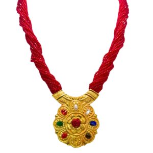 24K Navaratna Tilhari - Image 1