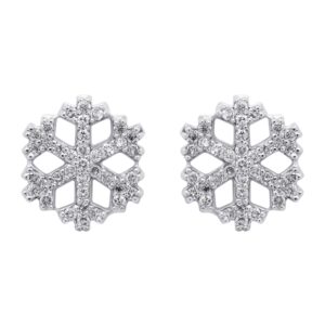 14K 0.74ct Diamond Earrings - Image 1