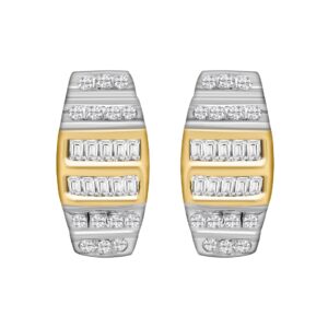 14K 1.95ct Diamond Earrings - Image 1