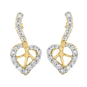 18K 0.25ct Diamond Earrings - Image 1