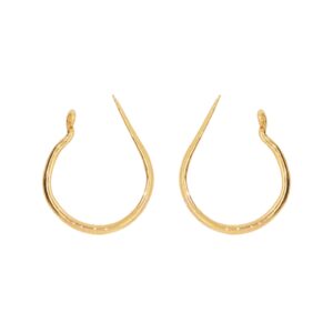 24K Small Machacha Earrings - Image 1