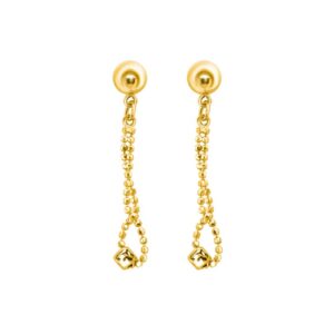 22K Dangling Earrings - Image 1