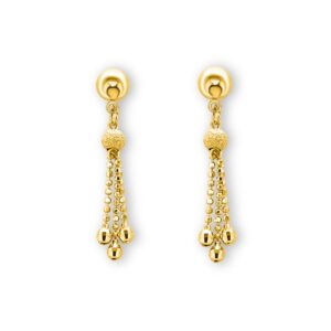 22K Dangling Earrings - Image 1