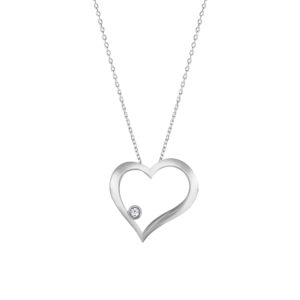 14K Heart Pendant - Image 1