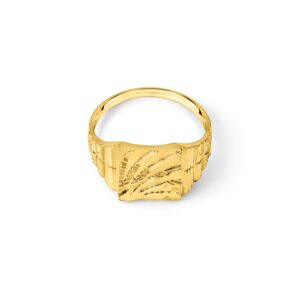 22K Textured Men's Ring - Image 2
