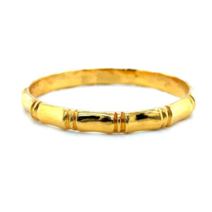24K Bamboo Bangle - Image 1