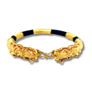 24K Hattiko Puchhar Bangle - Image 2